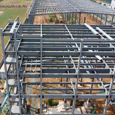 Multi-Story Modern Prefabricated Steel Structure Hotel