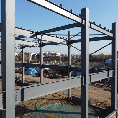 Pre Engineered Steel Structure Workshop with Sandwich Panel Walls