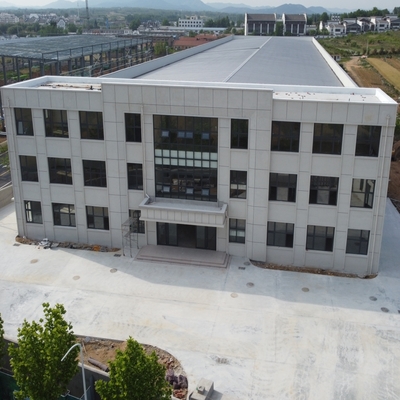 Double Floors Steel Frame Office Building with PU Sandwich Panels