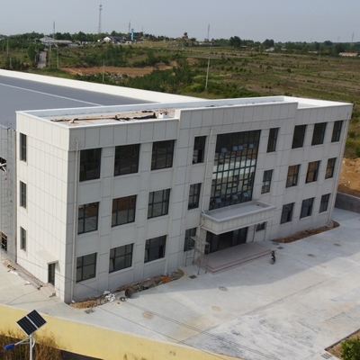 Multi-Floor Steel Frame Office Building Prefab Structure Q235B Q355B