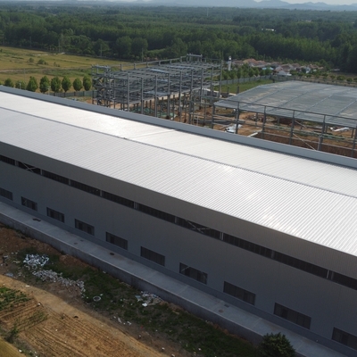 Prefabricated Steel Structure Warehouse Q355B with 50-Year Durability