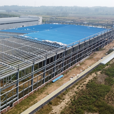 Prefab Steel Structure Building with 50-Year Lifespan CE Certified