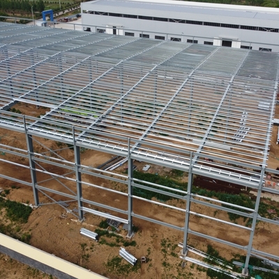 Prefab Steel Structure Building with 50-Year Lifespan CE Certified
