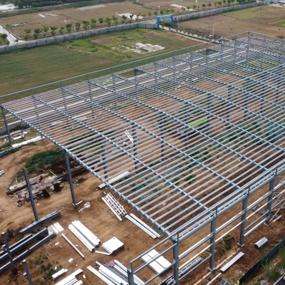 Pre-Engineered Steel Warehouse with Q355B Steel Frame