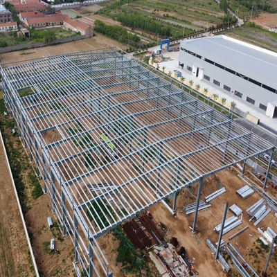 Steel Structure Car Showroom with Maintenance Shop Q235B Q355B