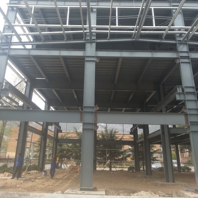 Heavy Industrial Steel Buildings Prefabricated with H Section Columns