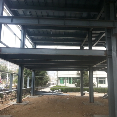 Heavy Industrial Steel Buildings Prefabricated with H Section Columns