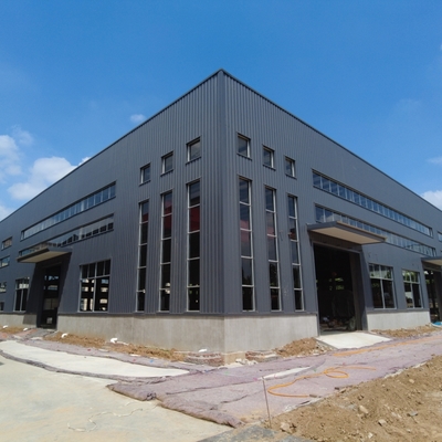 Prefabricated Steel Structure Warehouse Building Q355 Custom Size