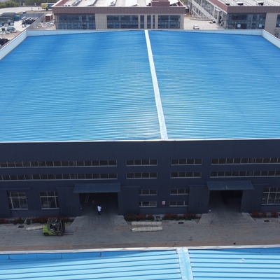 Prefab Steel Structure Warehouse with Sandwich Panel Walls