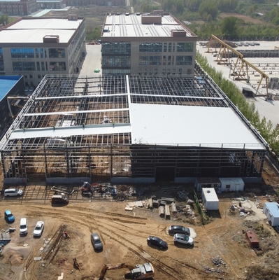 Prefabricated Steel Structure Warehouse Building Q355 Custom Size