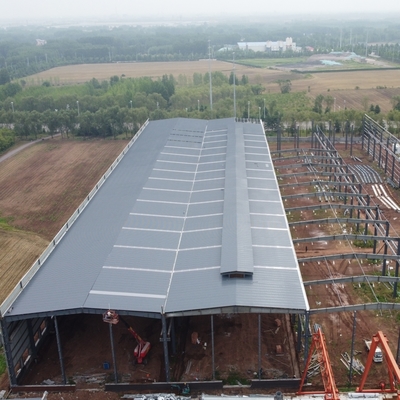 Large Space Steel Warehouse Structure for Logistics Buildings