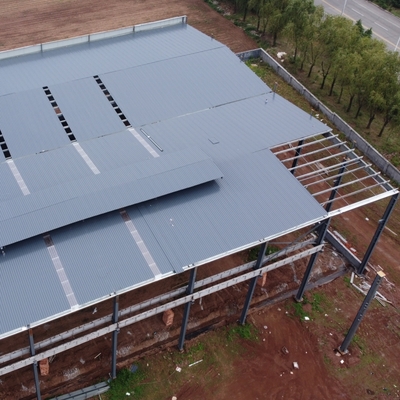 CE Certified Prefab Steel Structure Workshop with 50-Year Lifespan