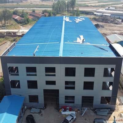 Prefabricated Steel Structure Warehouse Workshop with H-Section Beams