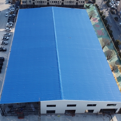 Prefab Steel Structure Warehouse H-Section 4000㎡ CE Certified