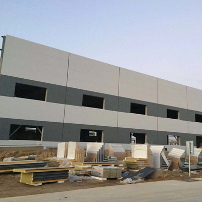 Large Span Prefab Steel Poultry House Construction