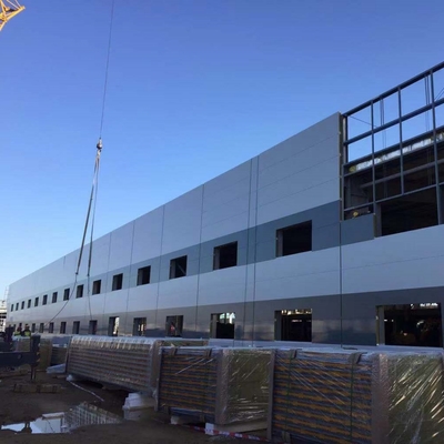 Fabrication Prefab Steel Warehouse With QB355 Construction Steel Structure