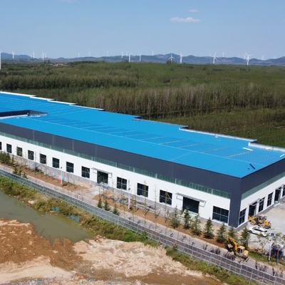 Prefabricated Steel Frame Workshop Buildings for Heavy Industry