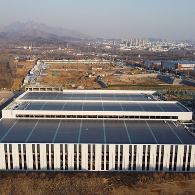 Prefab Steel Structure Workshop with 50-Year Lifespan