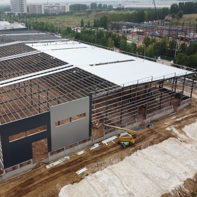Prefab Steel Structure Workshop with 50-Year Lifespan