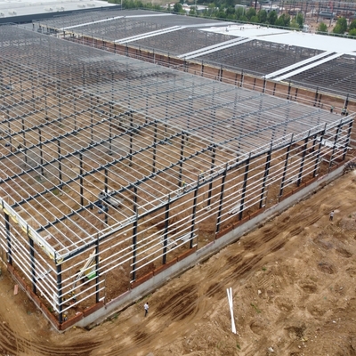 Prefab Steel Structure Workshop with 50-Year Lifespan