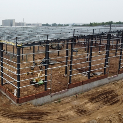 Pre Engineered Steel Structure Construction Metal Buildings Steel Frame Warehouse