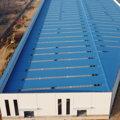 Pre Manufactured Steel Structure Workshop Heavy Industrial Building