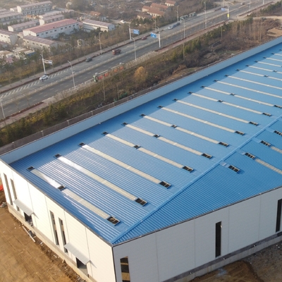 Prefab Steel Structure Workshop with 50-Year Lifespan CE Certified