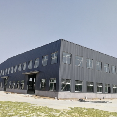 Prefab Steel Structure Workshop with 50-Year Lifespan CE Certified