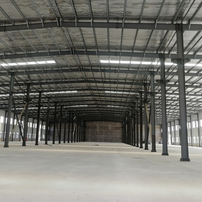 Prefab Steel Structure Workshop with 50-Year Lifespan CE Certified
