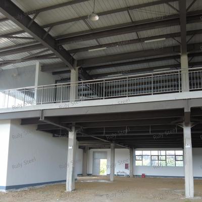 Multi-function Steel Structure Warehouse with Mezzanine for Showroom and Office