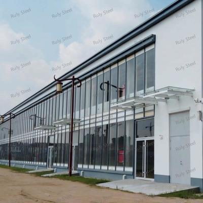 Multi-function Steel Structure Warehouse with Mezzanine for Showroom and Office