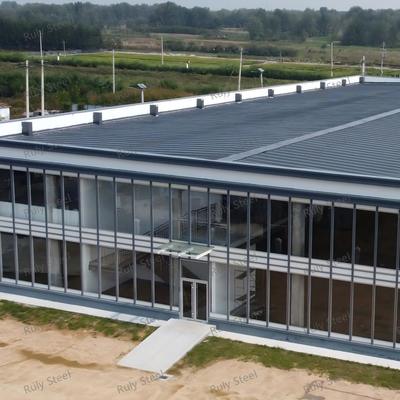 Multi-function Steel Structure Warehouse with Mezzanine for Showroom and Office