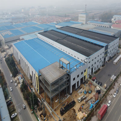 Heavy Duty Steel Structure Warehouse for Machinery Production and Storage