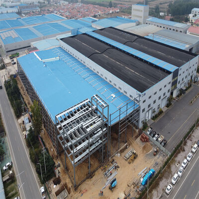Heavy Duty Steel Structure Warehouse for Machinery Production and Storage