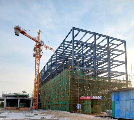 Modern Design Prefabricated Steel Structure Hotel Buildings Multi Stories Steel Buildings Supply