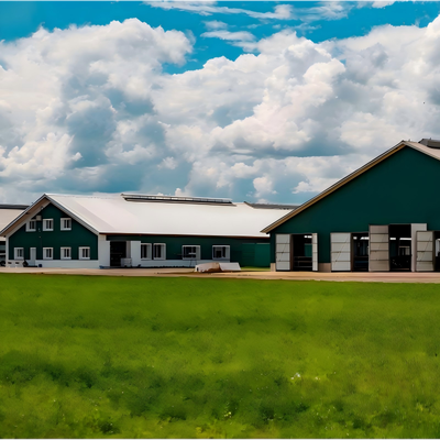 Prefab Steel Insulated Commercial Broiler/Layer Poultry House