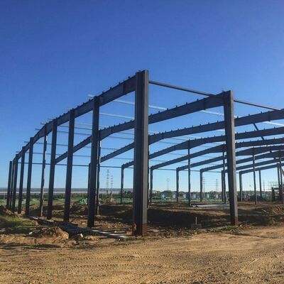 Prefabricated Steel Structure Warehouse delivering excellent toughness and seismic resistance for safe and building solutions