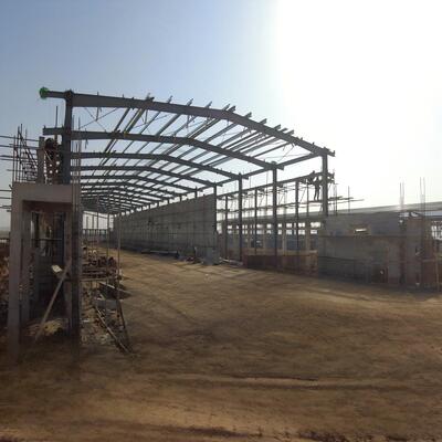 Prefabricated Steel House Chicken Coop Steel Buildings Farm Steel Structure Chicken House