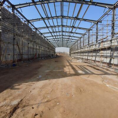 Prefabricated Steel House Chicken Coop Steel Buildings Farm Steel Structure Chicken House