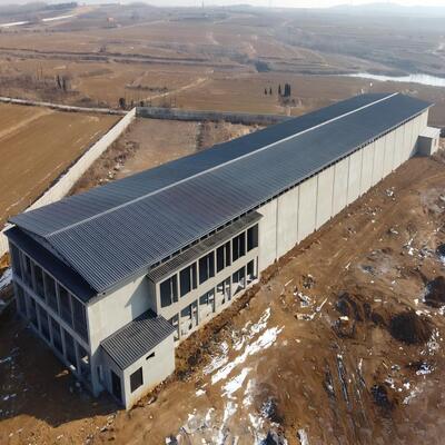 Prefabricated Steel House Chicken Coop Steel Buildings Farm Steel Structure Chicken House