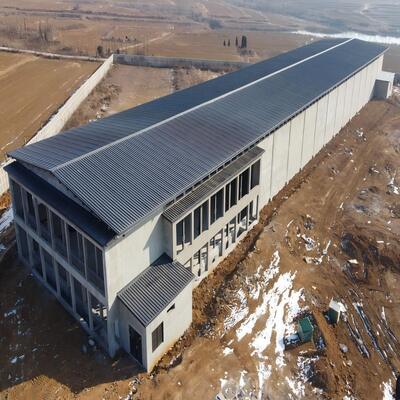 Prefabricated Steel House Chicken Coop Steel Buildings Farm Steel Structure Chicken House