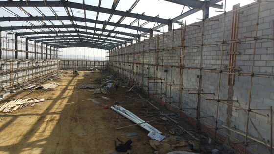 Prefabricated Modern Steel Structure Poultry House For Egg-Laying Hens