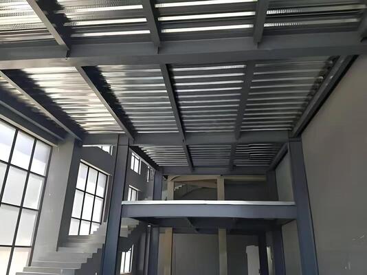 Modern Multi-Storey Steel Office Building With Feature Layout