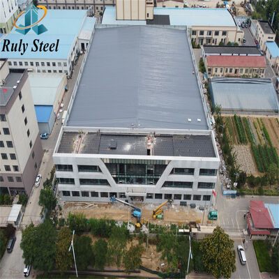 Modular Prefabricated Steel Warehouse Custom Built for Workshop & Office Integration