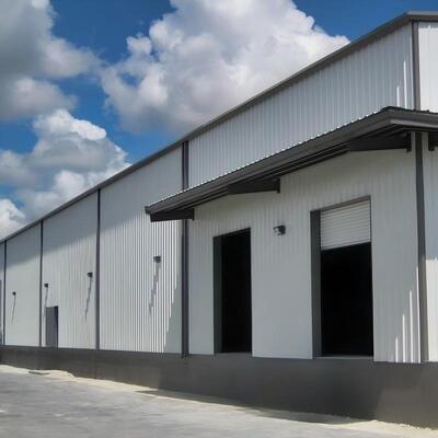 CE Certificated Q355 Steel Prefabricated Steel Warehouse