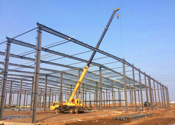 Q235B Q355B PEB Steel Building Frame for Warehouse Workshop