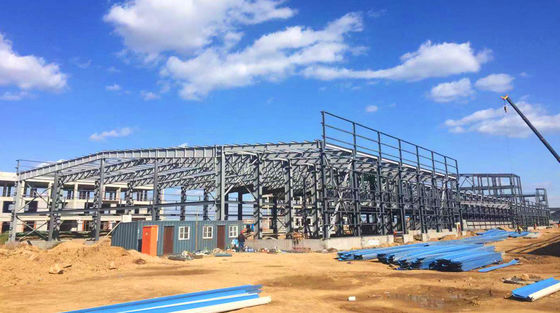 Steel Structure Warehouse Q235B Q355B with 50-Year Lifespan