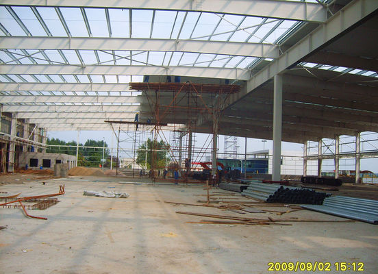 Prefabricated Steel Warehouse Structure Construction For Logistics Warehouse