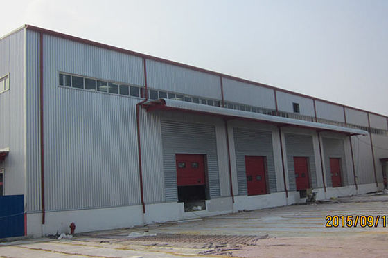 Light Steel Structure Warehouse with Glass Wool Insulation