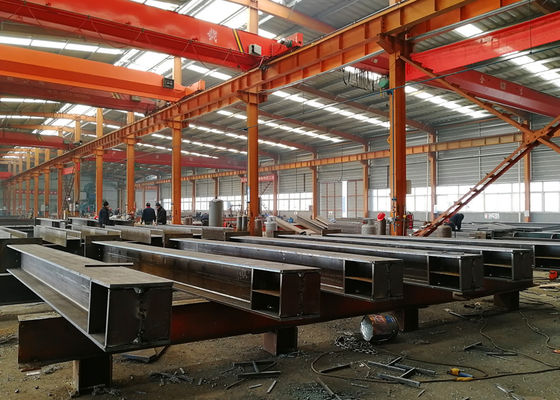 H Shape Steel Beam Q235B Q355B ASTM A36 Structural Steel Fabrication